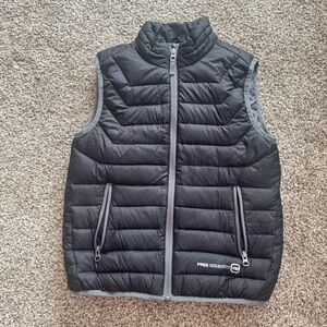 Free Country Charcoal Puffer Vest